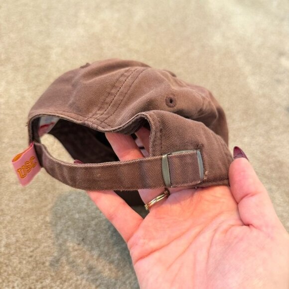 USC University of Southern California Adjustable Brown Baseball Hat - Picture 3 of 6